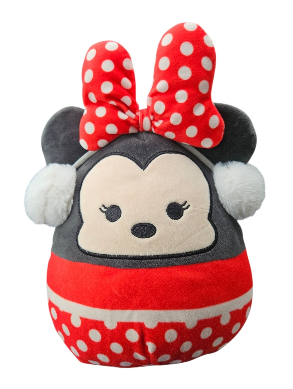 DISNEY Minnie Mouse Christmas Winter Squishmallow 10"